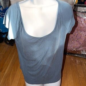 Wild Fable Light Blue Short Sleeve Top